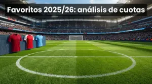 Favoritos Premier League 2025/26: Análisis de Cuotas | QUOTALIGA