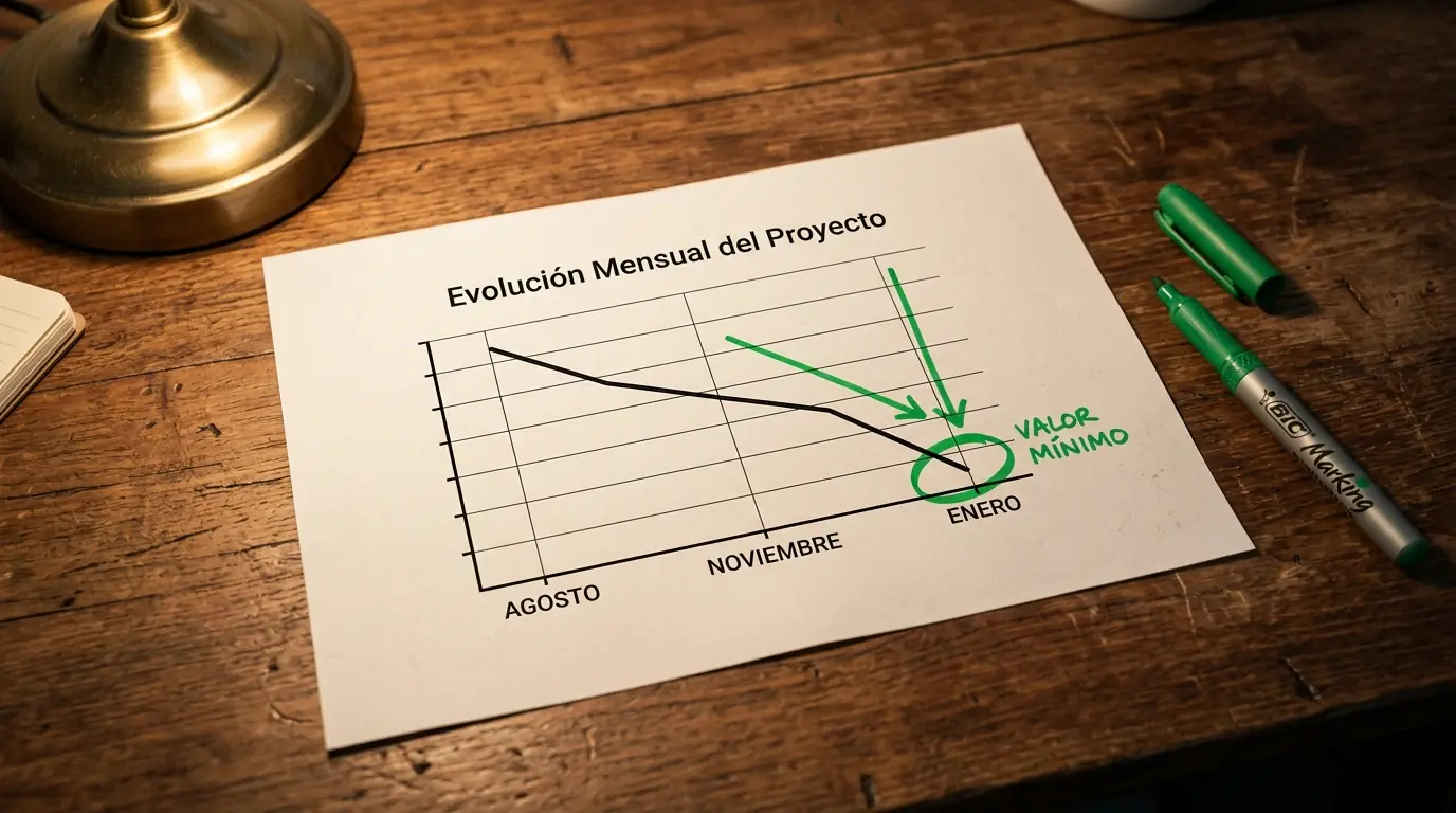 Gráfico de evolución de cuotas al campeón de la Premier League desde pretemporada hasta enero